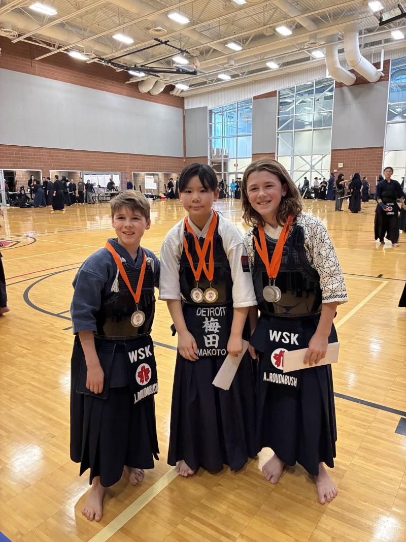 Image of Makoto Umeda and teammates at Johnson Cup Tournament
