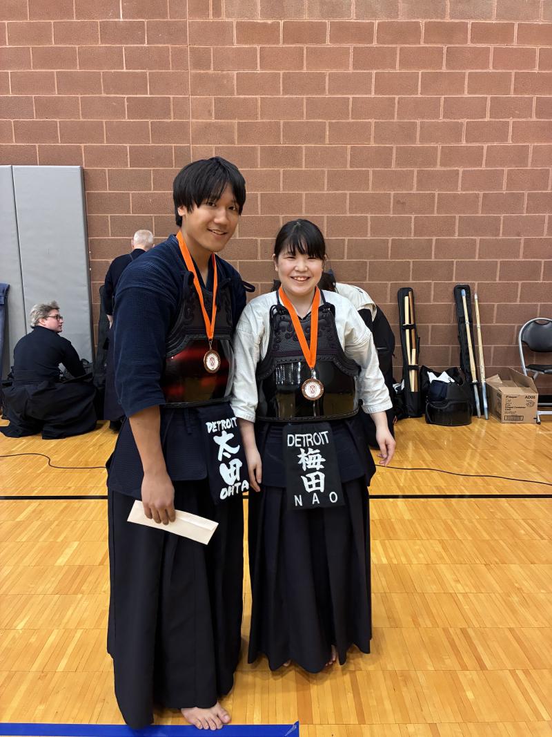 Image of Akihito Ohta and Nao Umeda at Johnson Cup Tournament